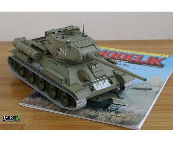 Исследовательская работа “Модель-игрушка военного танка Т-34”